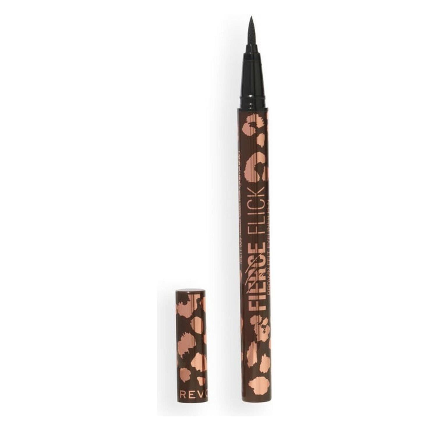 Makeup Revolution Fierce Eyeliner Brown 05 Ml (Brown) (71395534)