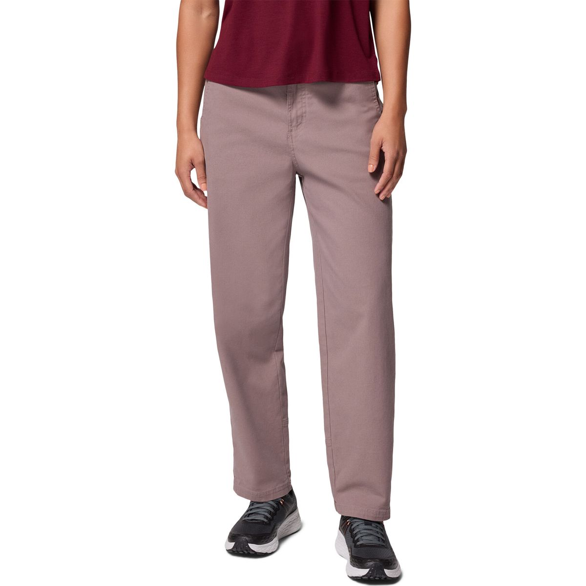 Columbia Women's ROC Straight Leg Trousers iron (254) Regular 10 213581-2135811-254-10-Regular