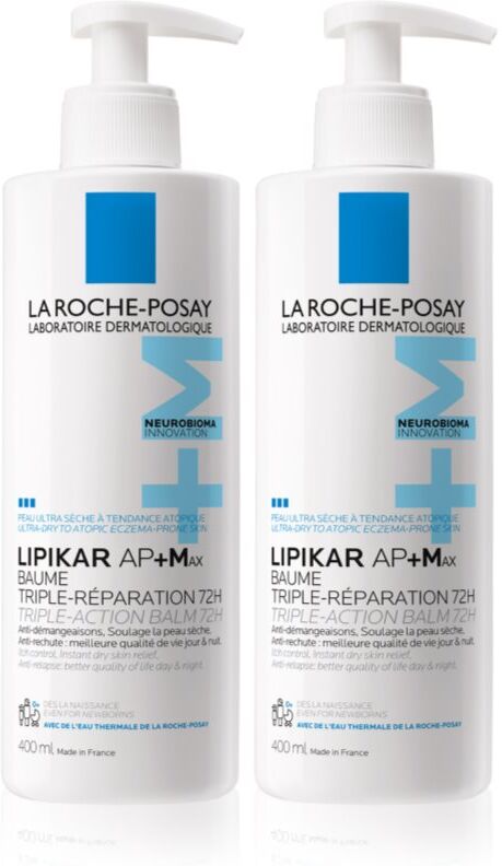 La Roche-Posay Lipikar AP+Max ensemble pour apaiser le cuir chevelu