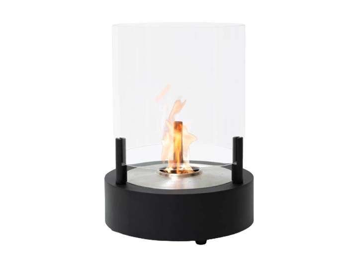 Bio-Ethanol Designer Feuerstelle „T-LITE 3“ Schwarz EcoSmart Fire