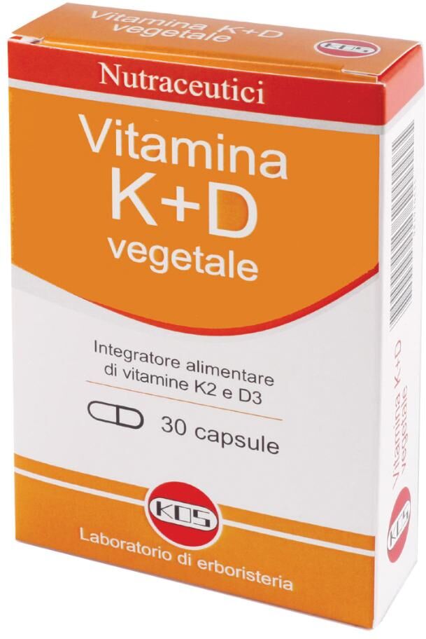 KOS Srl VITAMINA K+D VEGETALE 30CPS