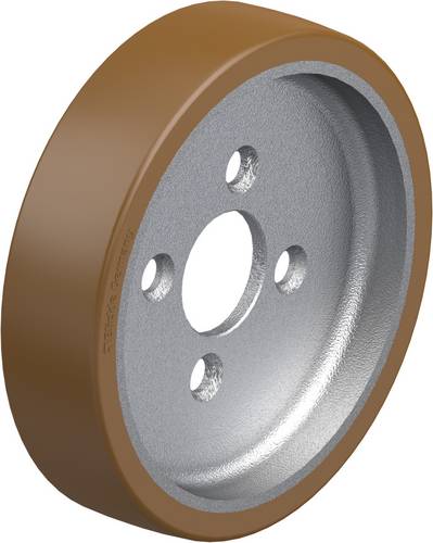 Blickle 754334 GBA 250/4 Anflanschrad Rad-Durchmesser: 250mm Tragfähigkeit (max.): 1300kg 1St.