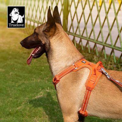 Uplifted Goods Adjustable Reflective No Pull Dog Harness For Safe Walking red s
