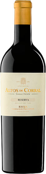 Bodegas Corral Altos De Corral Single Estate Reserva 2017 - 75cl