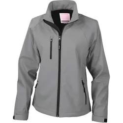 Result Damen 2-Lagen Softshell Jacke Softshell-Jacke R128F silver grey XXL