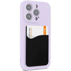 moex Kartenhalter für Handy selbstklebend aus Silikon – SiliCard
