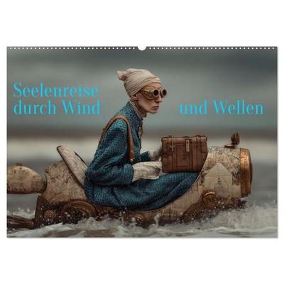 Seelenreise durch Wind und Wellen (Wandkalender 2026 DIN A2 quer), CALVENDO Monatskalender