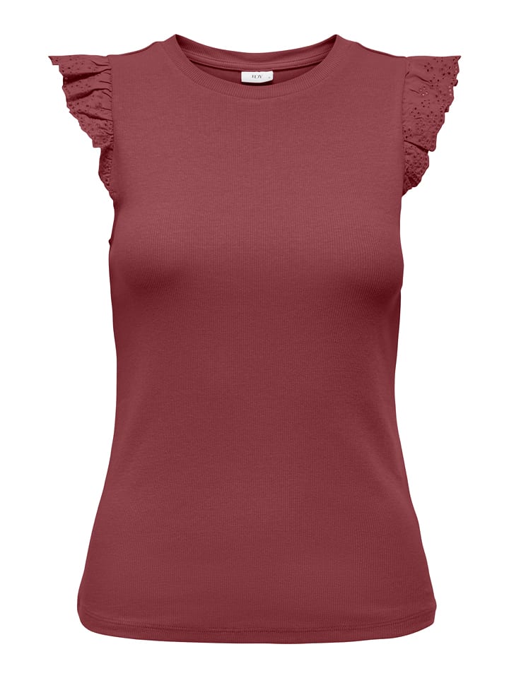 JDY Bluse "Sofia" in Rot - L