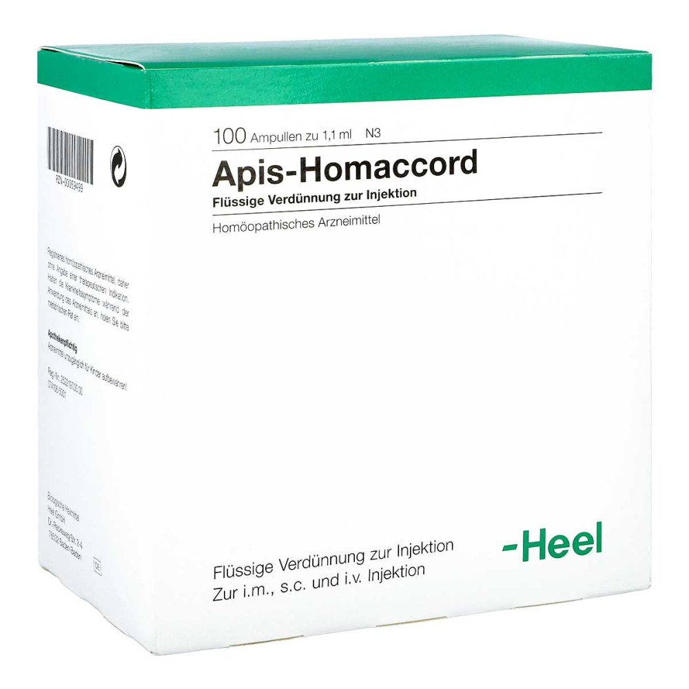 Biologische Heilmittel Heel GmbH Apis Homaccord Ampullen 00059499