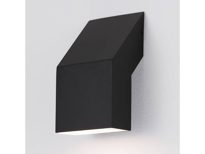 Applique extérieure Brigitta 12 x 40 x 16cm Noir/Noir