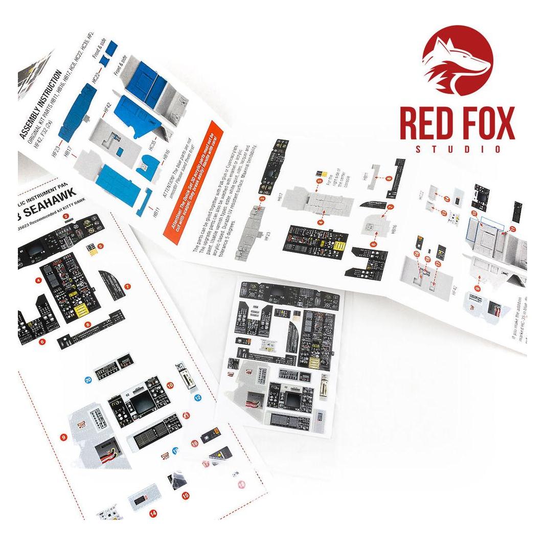 Red Fox 1/35 SH-60B Seahawk (for Kitty Hawk kit) (RFSQS-35023)