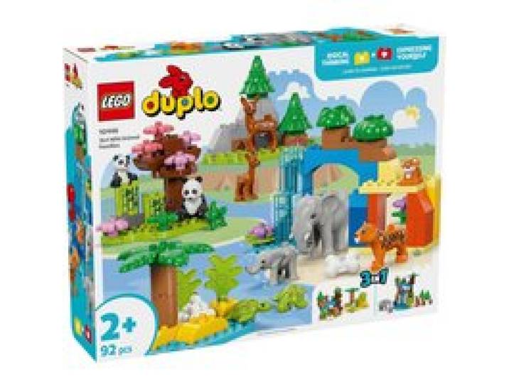 10446 Wildtier-Familien 3-in-1-Set