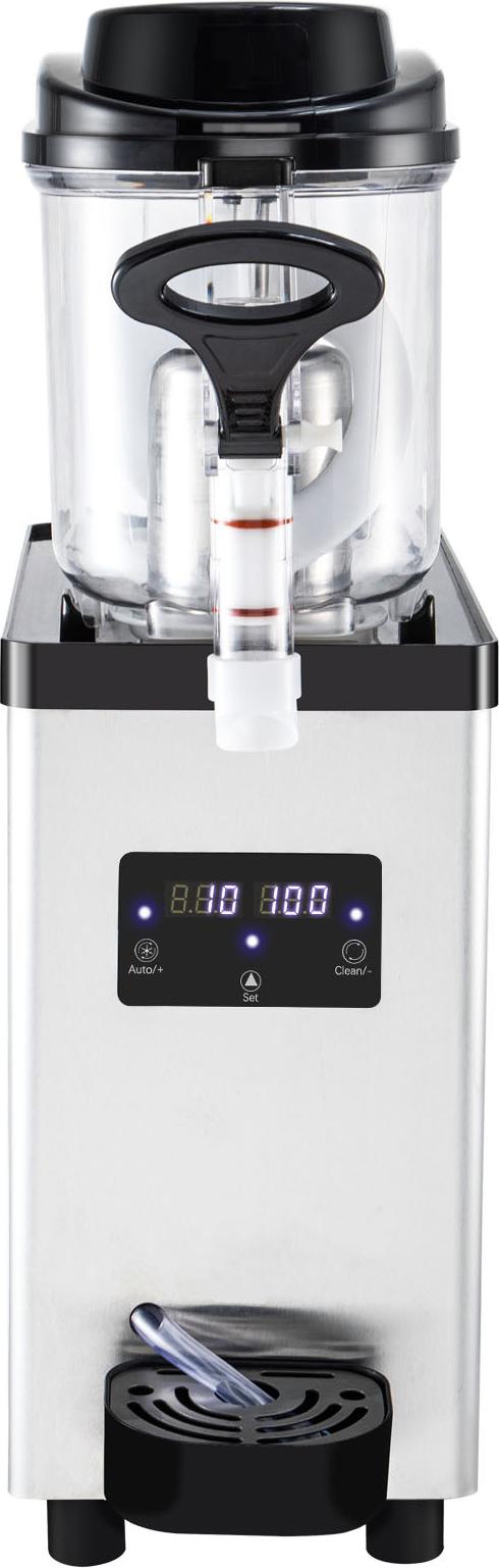 Kommerzielle Slush-Maschine von SucceBuy, 6 l Einzelschüssel, 25 Tassen, 705 W, 220 V, Edelstahl-Gefriergetränkebereiter für Supermärkte, Cafés, Restaurants, Bars, Heimgebrauch