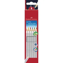 FABER-CASTELL Kreidestifte GRIP farbsortiert