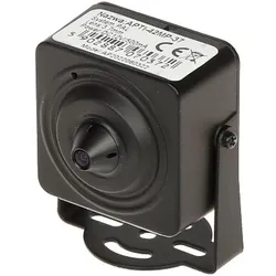 APTI Kamera IP KAMERA IP APTI-42MP-37 PINHOLE - 4 ,Mpx 3.7 ,mm, Netzwerkkamera, Schwarz