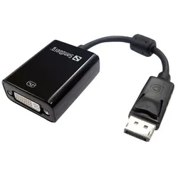 Sandberg DisplayPort zu (DisplayPort), Video Adapter, Schwarz