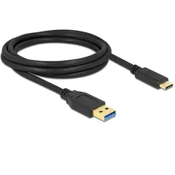 Delock SuperSpeed USB (USB 3.2 Gen 2) Kabel Typ-A zu USB Type-C™ 2 m