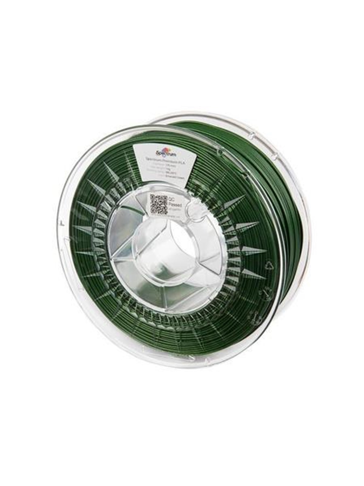 Spectrum 3D Filament / PLA Glitter / ? 1.75 mm / Emerald Green / 1 kg, 1kg