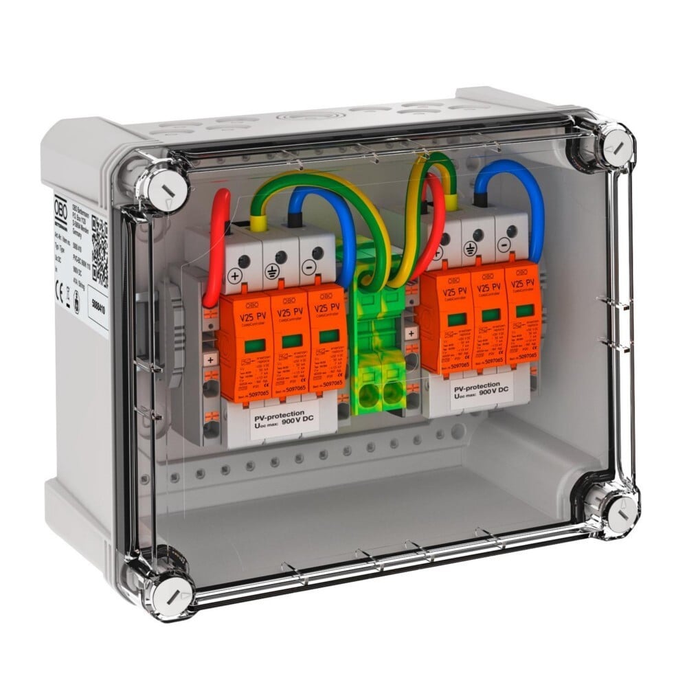 OBO PVG-BC 900K 110 Aansluitdoos voor generatoren 2x1