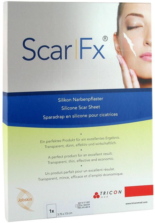 Scar Fx Silikon Narbenpflaster 3,75x7,5cm 1stk