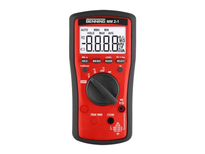 Benning MM 2-1 TRUE-RMS digitale multimeter (044691)