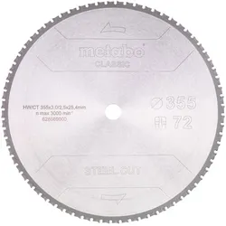 Metabo Sägeblatt steel cut - classic FZ/FA 4° - 628669000