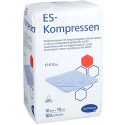 ES-Kompressen unsteril 10x10 cm 12fach Paul Hartmann