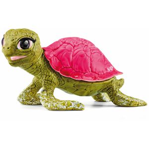 schleich Spielfigur BAYALA 70759, ab 5 Jahre, Kristall Schildkröte, 12 x 5,5 cm