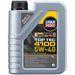 Motoröl LIQUI MOLY Top Tec 4100 5W-40, 1l Kanister