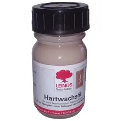 Leinos Hartwachsöl 290 weiß - 30 ml Probefläschchen