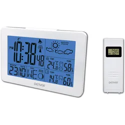 Denver WS-530 white, Wetterstation, Weiss