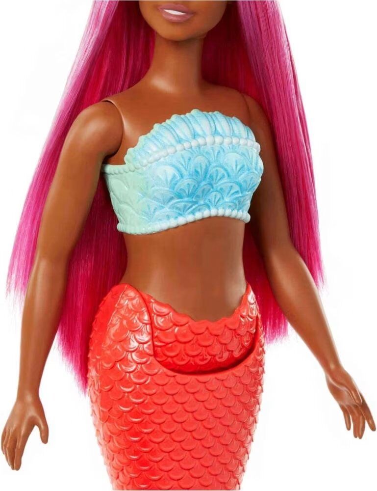 Muñeca Sirena Mattel Games Ref 811425 Rojo Talla Única Unisex