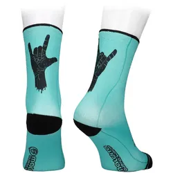 MALDITA BUENA SUERTE Socken Rock On | türkis