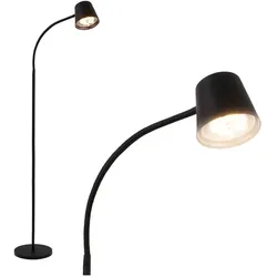 Briloner, Stehlampe, Accu LED floor lamp, black (500 lm)