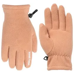 Kari Traa Fleece Glove Hellbraun Polyester Small