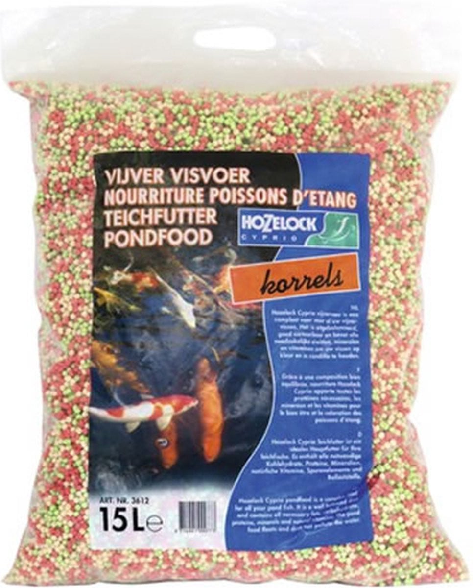 Hozelock visvoer Korrel 15 liter