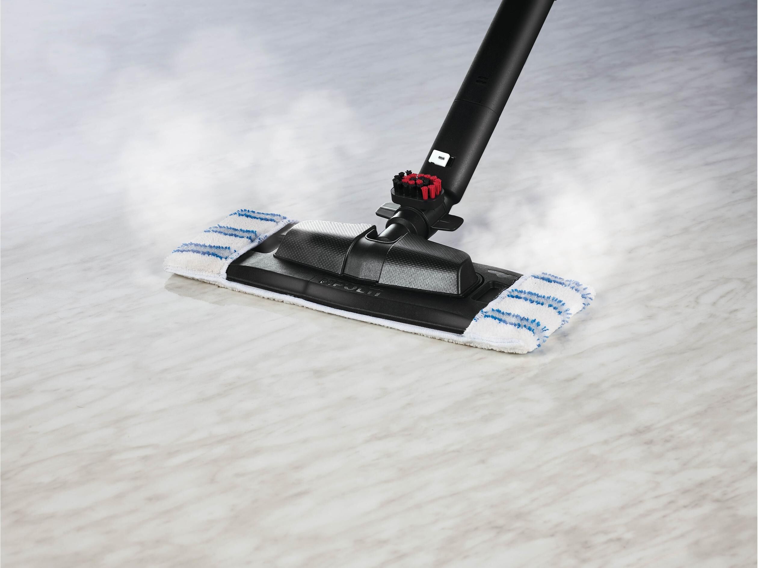 Dampfreiniger POLTI "Vaporetto Pro 95 Turbo Flexi", grün (grün, schwarz), B:44,5cm H:30,5cm, Mehrzwecksauger, Dampfreiniger grün, schwarz Einheitsgröße