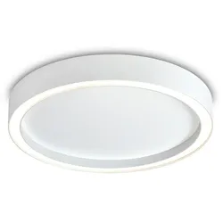 Bopp LED-Deckenleuchte Aura Alu, Eisen, Stahl & Metall Weiß 30 cm
