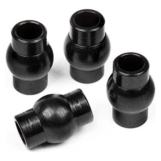 HPI BALL 3x5.8x9mm (BLACK/4Stk) (86214)