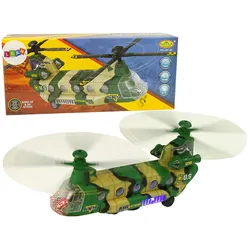 Militärhubschrauber Huge Wings Lights Sound Moro