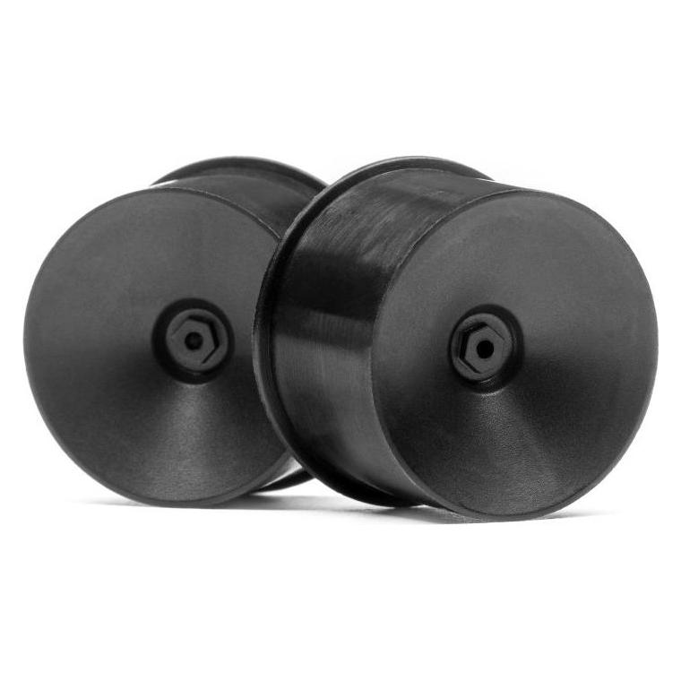 HB Racing Q32 DISH WHEEL SET (BLACK/22x14/4pcs) (116017)