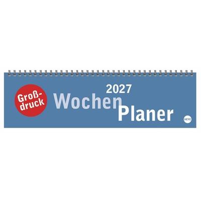 Großdruck Wochenquerplaner 2027