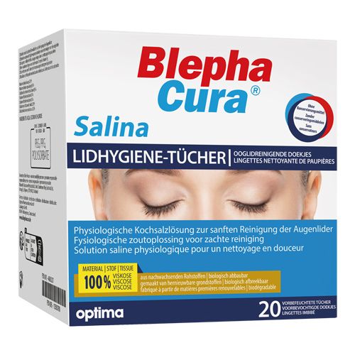 Blephacura Salina Lidhygiene-Tücher 20 St Tücher