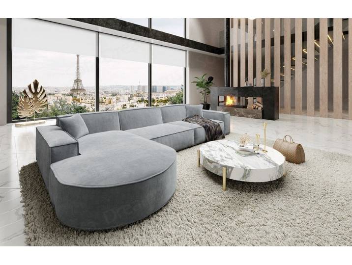 Sofa Dreams Ecksofa Alegranza L Form kurz Polster Couch Eck Stoffsofa, Loungesofa