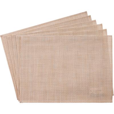 Platzset APS "Schmalband", beige, B:45cm H:5mm L:33cm, Obermaterial: 100% PVC, Platzsets, mit umgenähten Rand, leicht abwischbar, 45x33 cm