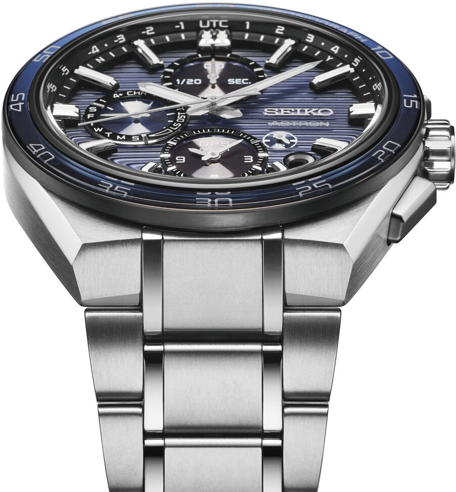 Seiko Astron Premium GPS Solar Dual-Time Chronograph SSH175J1