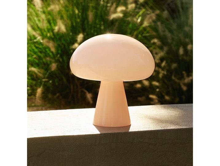 Obello Portable Tischleuchte - GUBI - Terrasse - Design - Glas - Einflammig