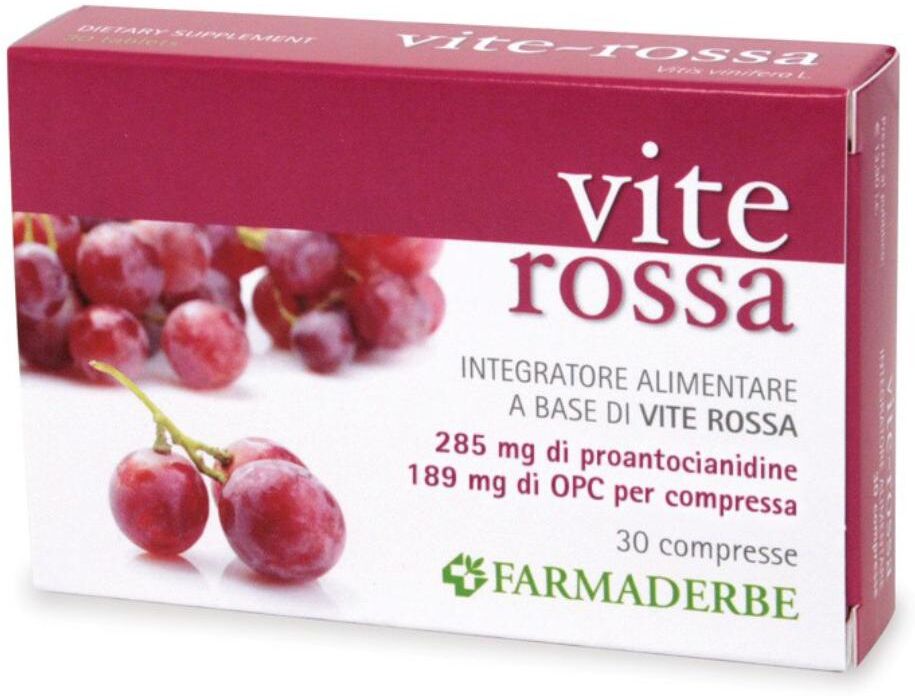 FARMADERBE Srl VITE ROSSA  30 Cpr Farmaderbe
