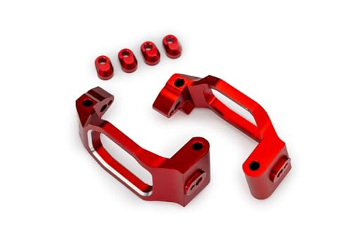 Traxxas Zwenkwielen Aluin Rood
