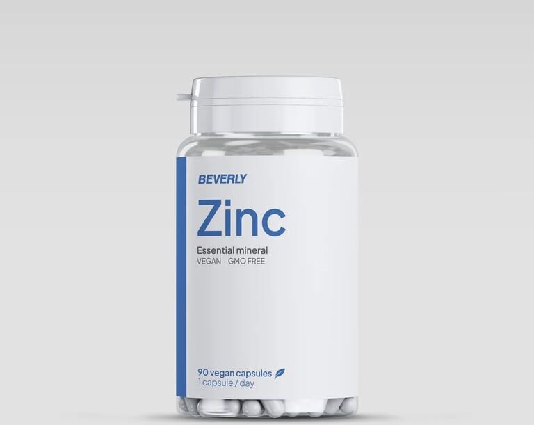 Beverly Nutrition Chelated Zinc Pro 30 90 Caps